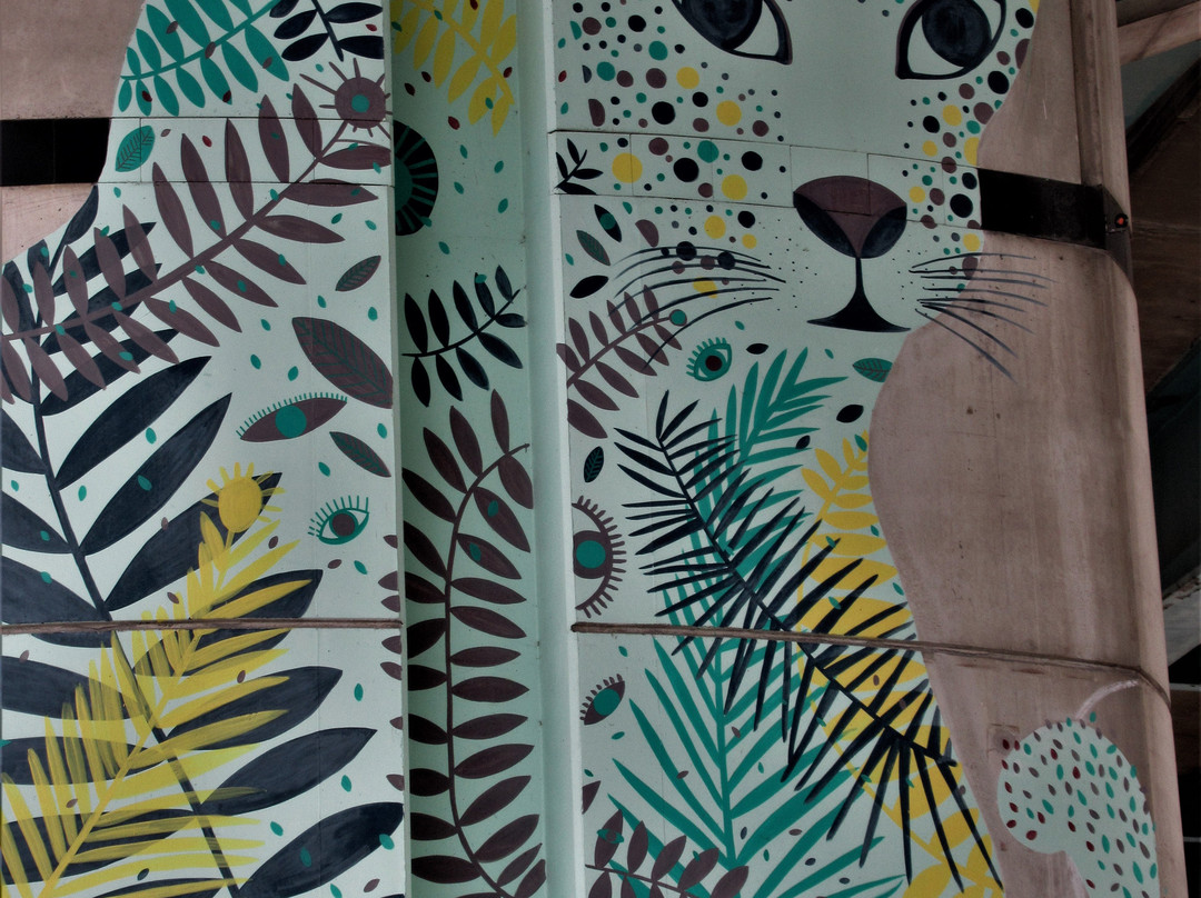 Fresque "Pilier pont 1"