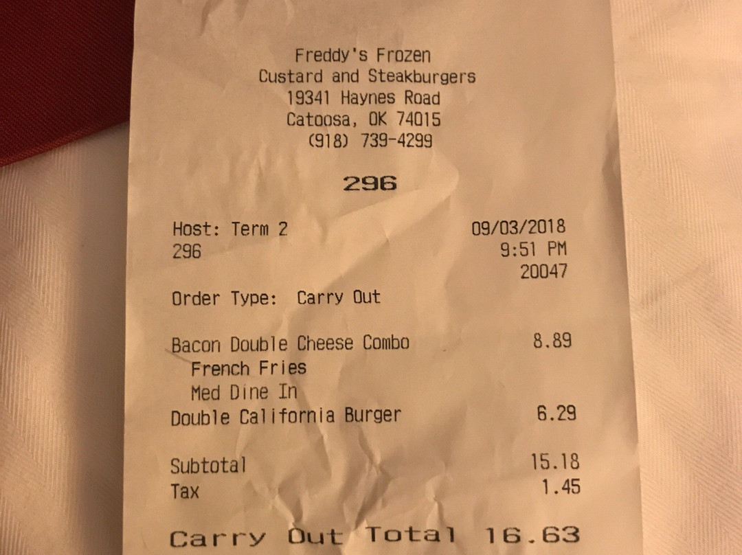 Freddy's Frozen Custard & Steakburgers