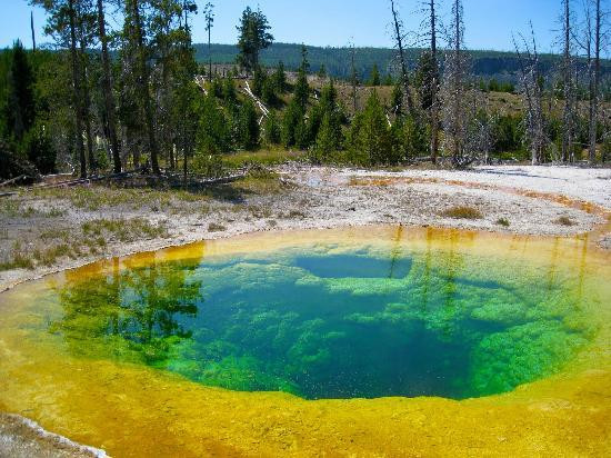 上间歇泉盆地-黄石国家公园必去景点