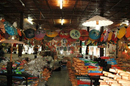 Sa Paper & Umbrella Handicraft Center-清迈必去景点