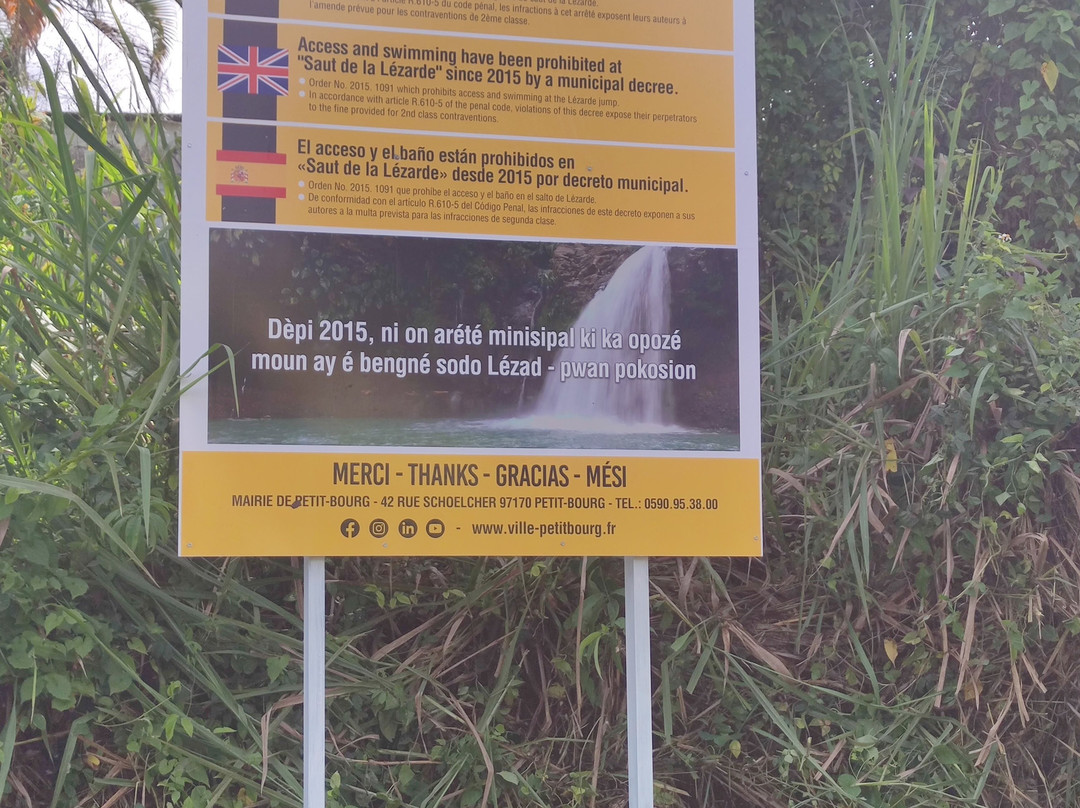 Saut de la Lézarde景点图片