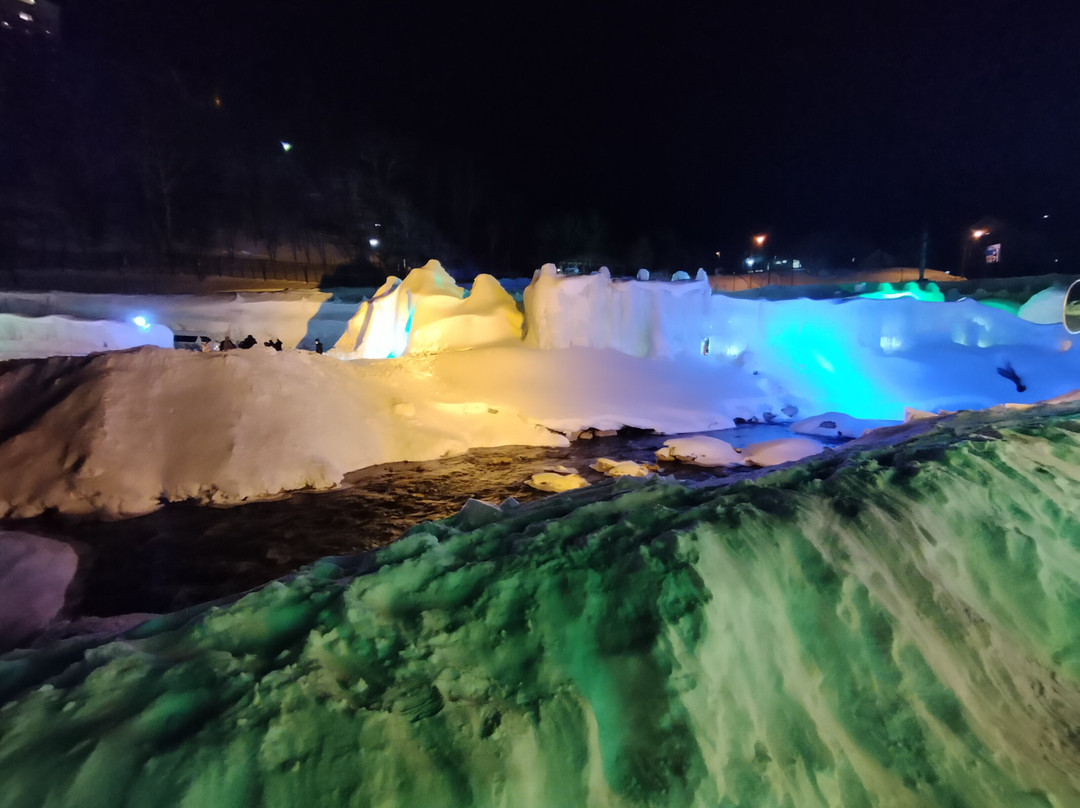 Sounkyo Hot Spring Ice Fall Festival-上川町必去景点