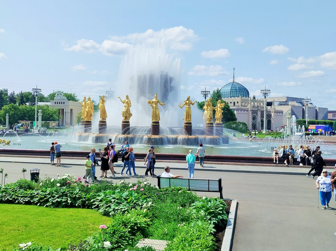 Fountain Druzhba Narodov-莫斯科必去景点