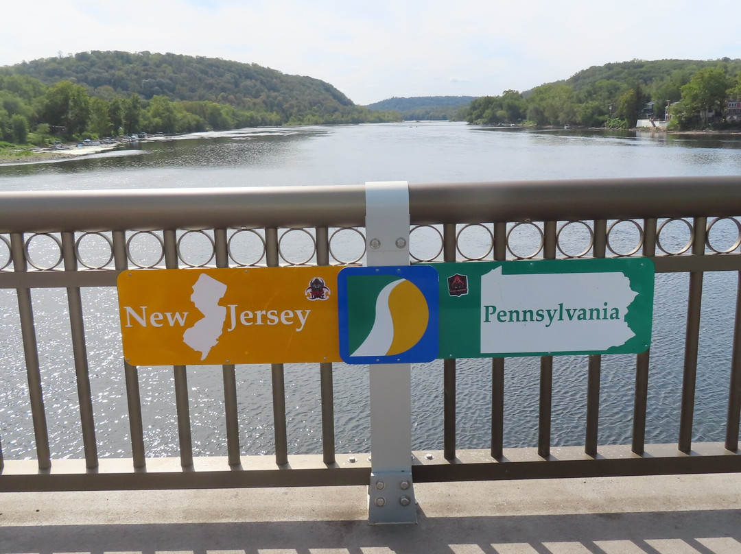 New Hope-Lambertville Toll Supported Bridge-纽霍普必去景点
