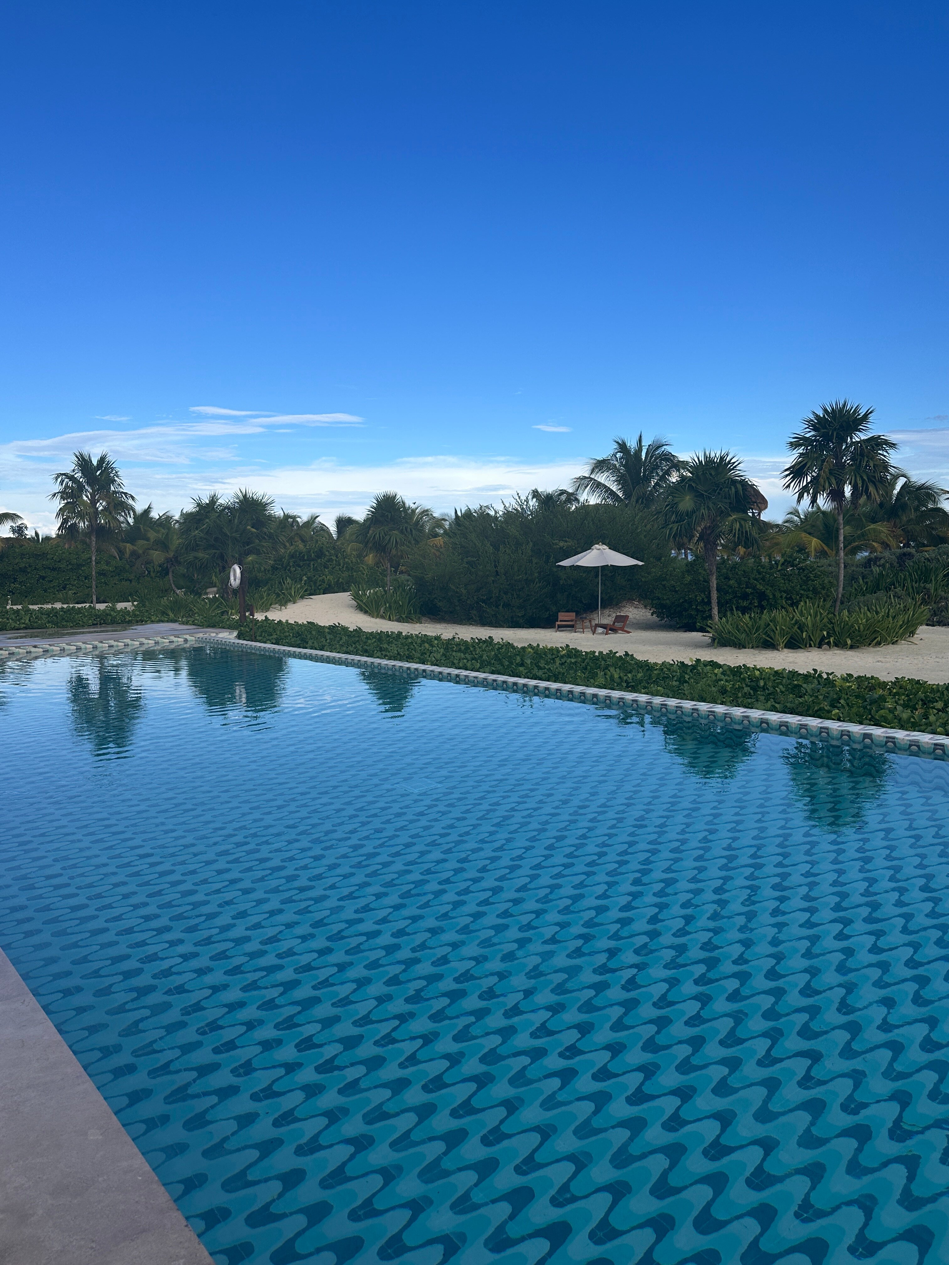 Chablé Maroma-泳池