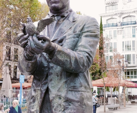 Federico García Lorca Statue-马德里必去景点