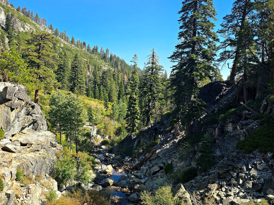 Eagle Falls Trail-塔霍城必去景点