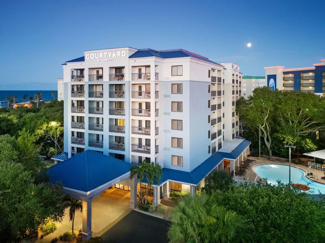 可可海滩酒店住宿-Courtyard by Marriott Cocoa Beach Cape Canaveral