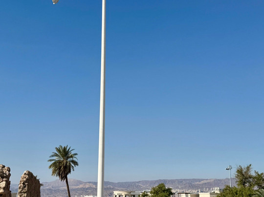Arab Revolt Flagpole-亚喀巴必去景点