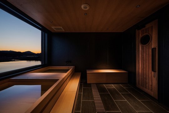 旅馆 & 桑拿 Yorozuya Hita-浴室