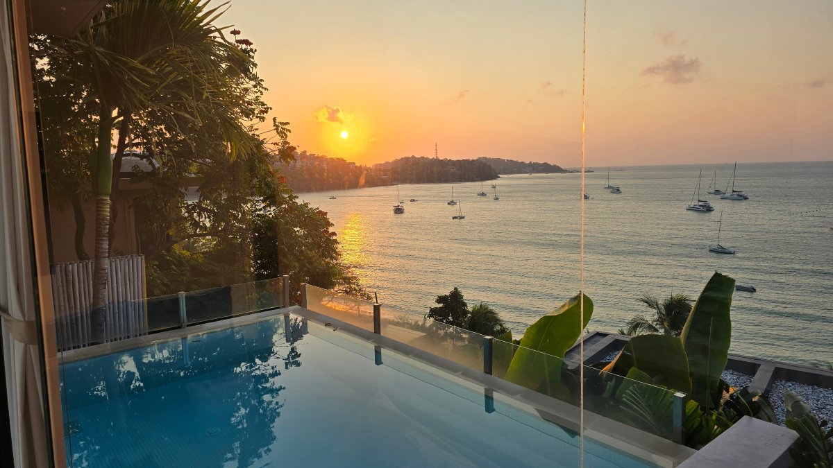 班德拉别墅，普吉岛-酒店景观