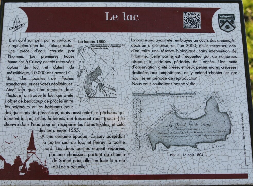 Les bornes du Parcours du patrimoine-Crissey必去景点
