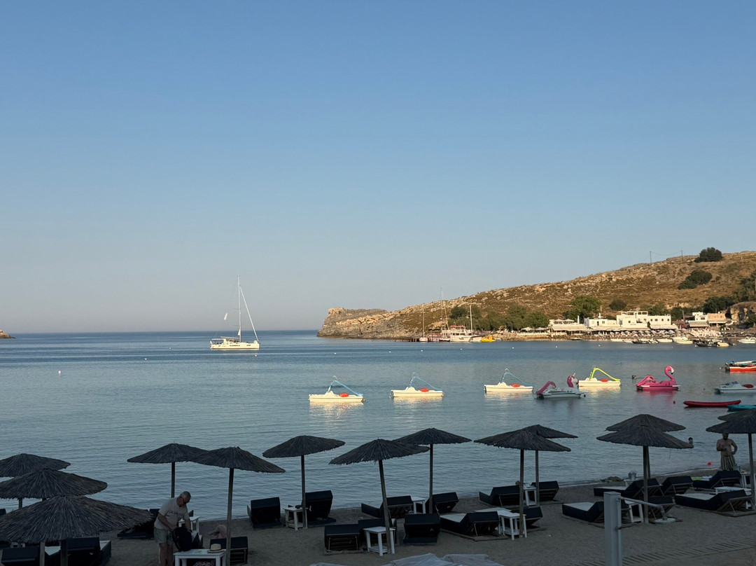 Lindos Beach-林多斯必去景点