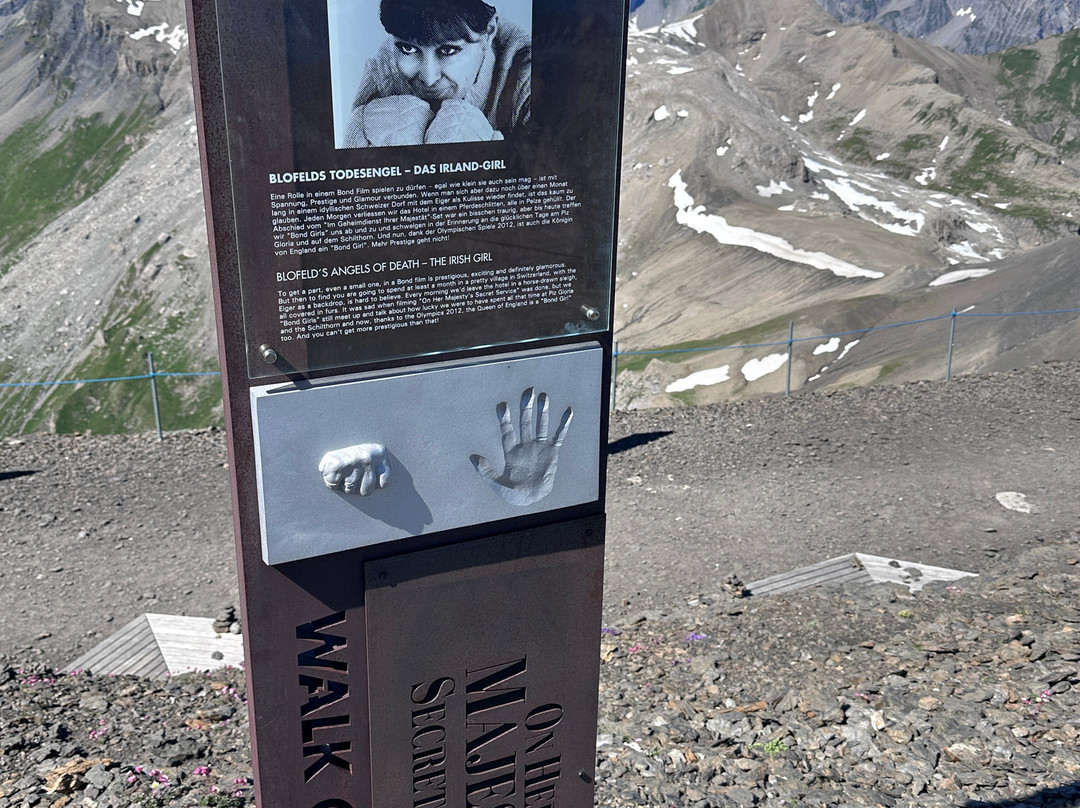 Walk of fame - Schilthorn-米伦必去景点