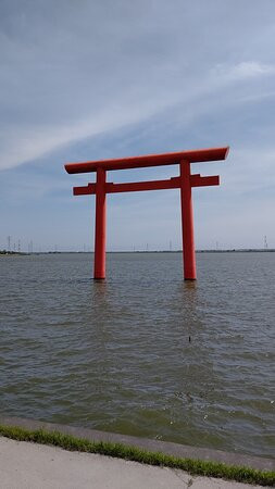 Kashima Jingu Torii-鹿岛市必去景点