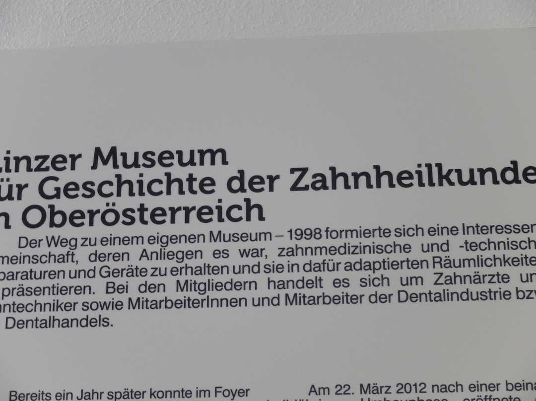 Zahnmuseum Linz-林兹必去景点