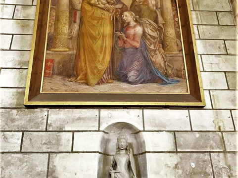 Eglise St Venant-Ballan Mire必去景点