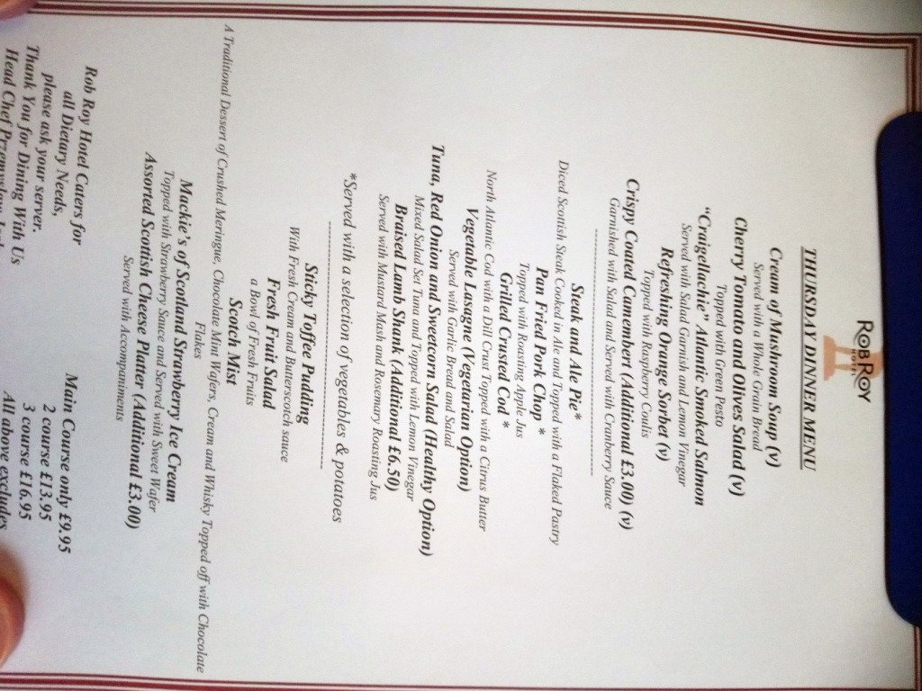 Rob Roy Hotel-餐饮