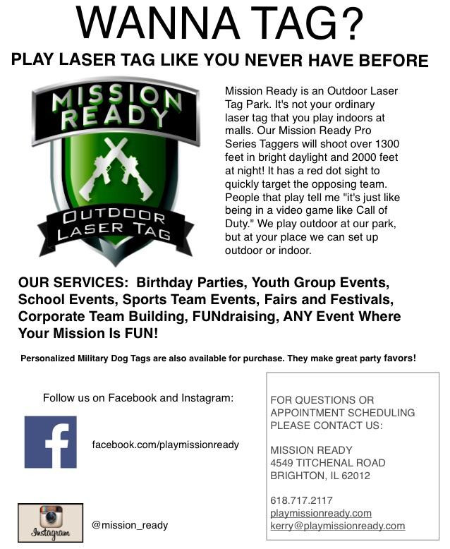 Dorsey旅游景点-Mission Ready Outdoor Laser Tag