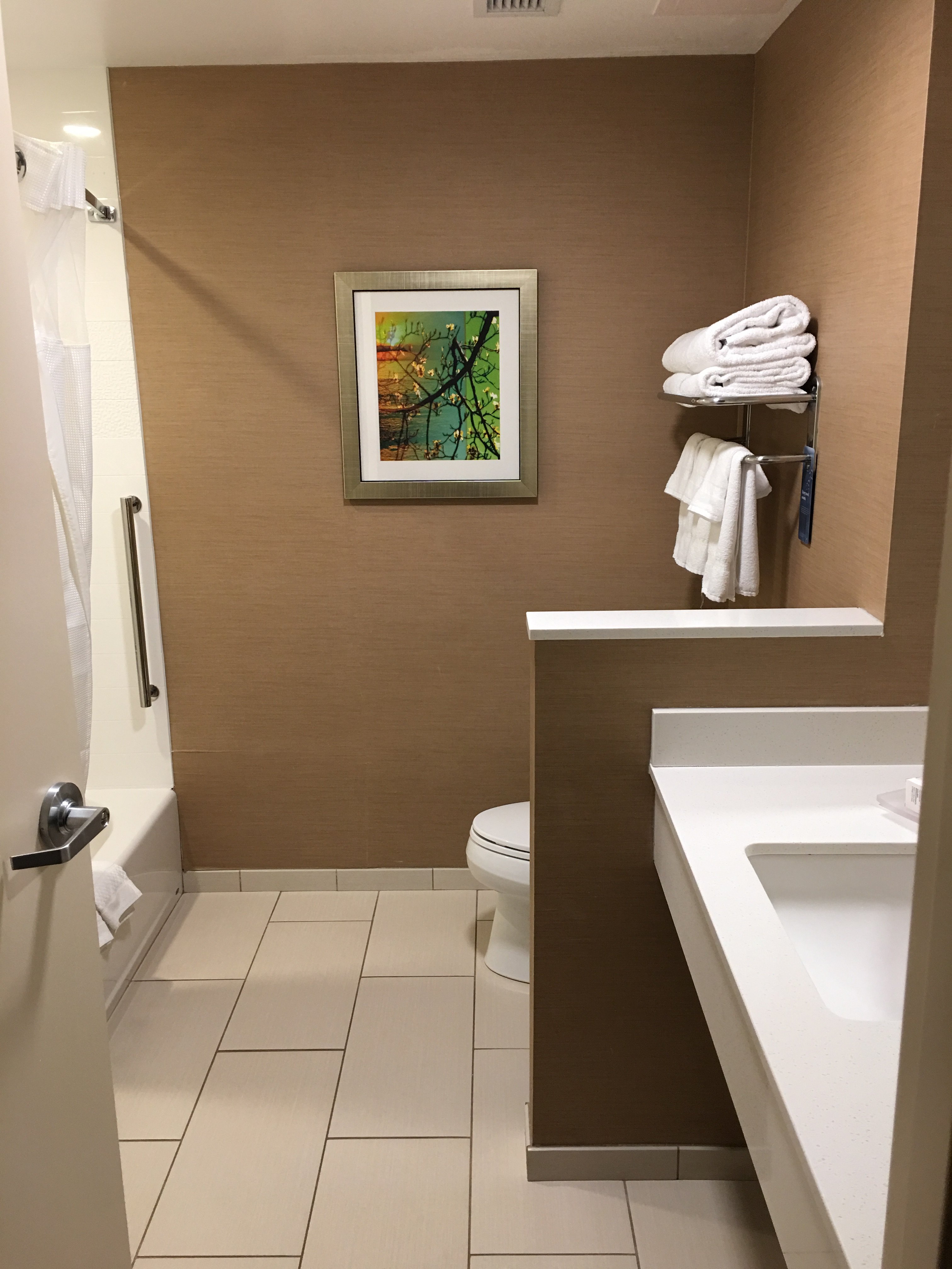 Fairfield Inn & Suites Butte-浴室