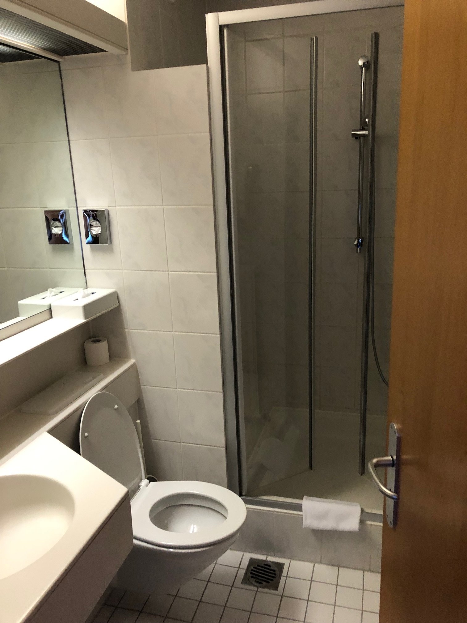 Comfort Hotel Atlantic München Süd-浴室