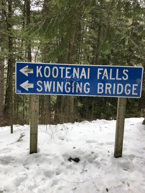Kootenai Falls Swinging Bridge-Libby必去景点