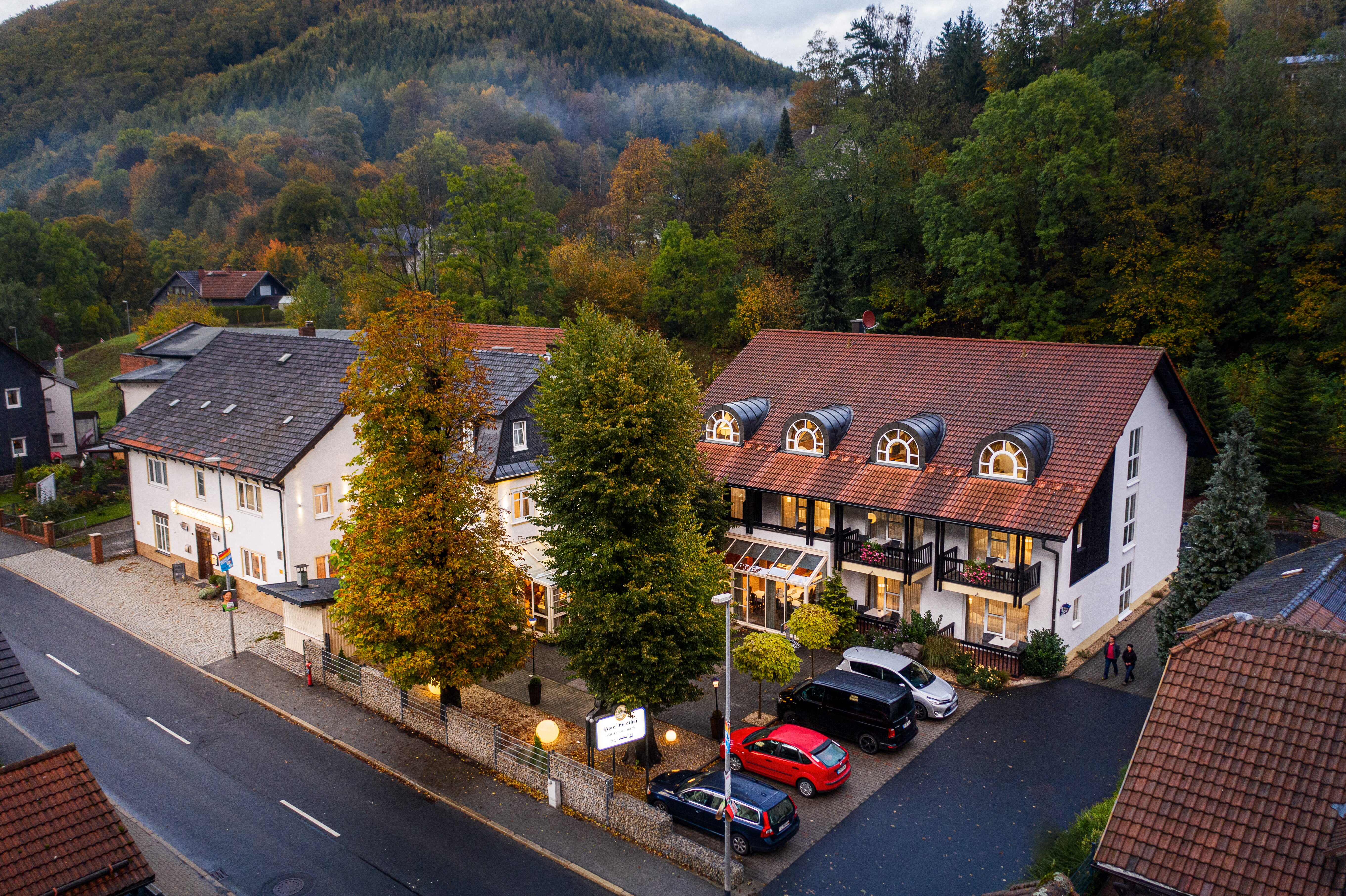 Hotel-Gasthof Hüttensteinach-浴室