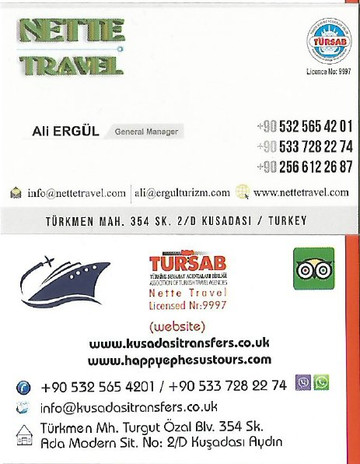 Kusadasi Transfers - Nette Travel-库萨达斯必去景点