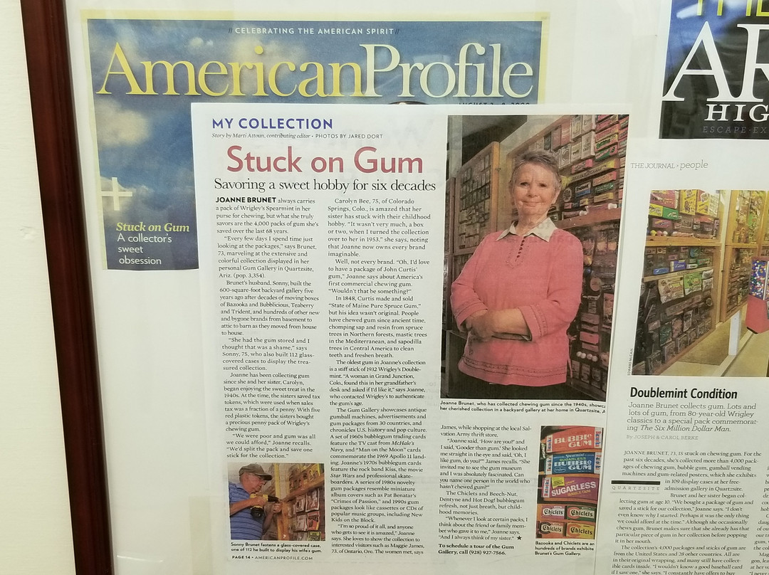 Joanne's Gum Gallery-Quartzsite必去景点