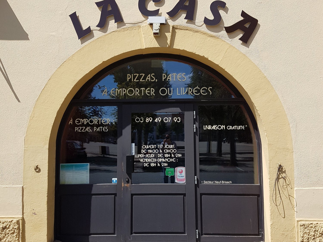 Neuf-Brisach餐馆和美食-La Casa Pizza