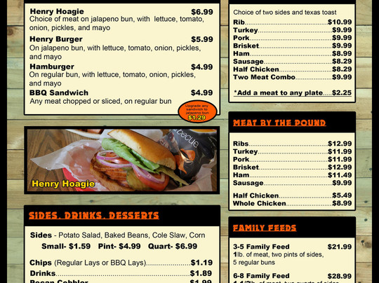 Uncle Henry's Smokehouse BBQ