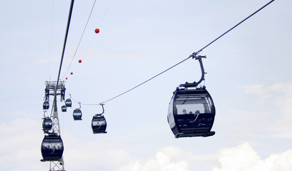 花柏山缆车-圣淘沙岛必去景点