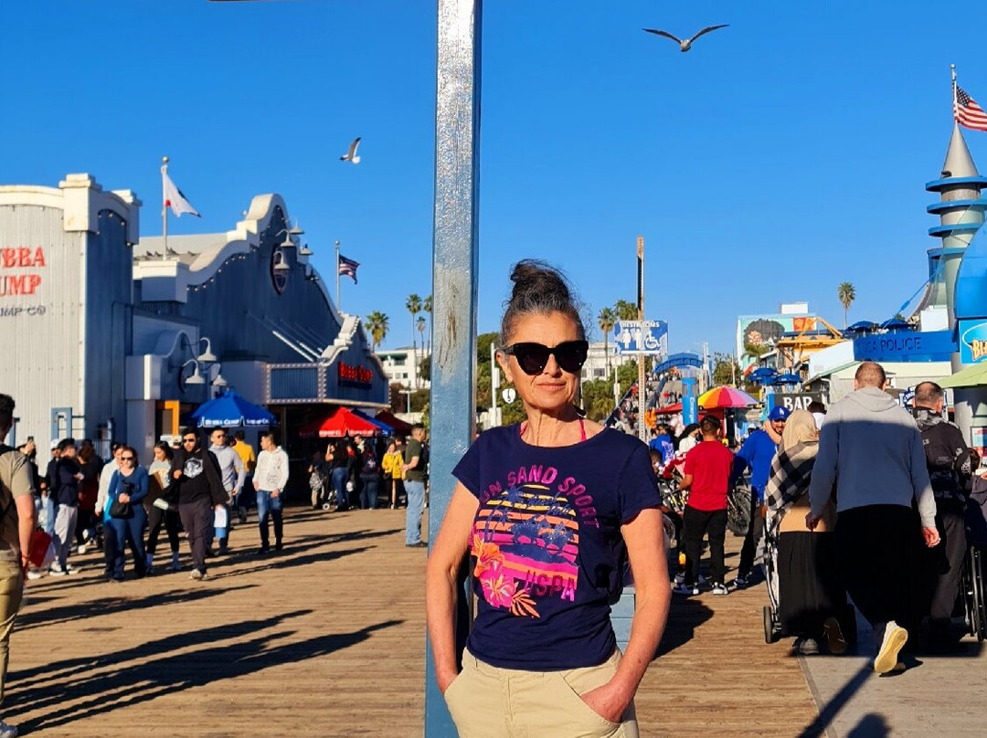 Route 66 End of the Trail Sign-圣莫尼卡必去景点