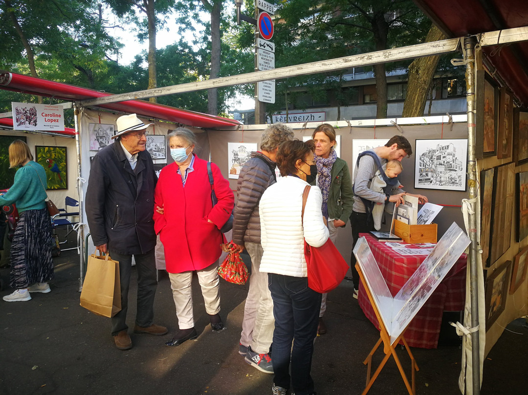 Le Marche De La Creation De Paris Montparnasse-巴黎必去景点