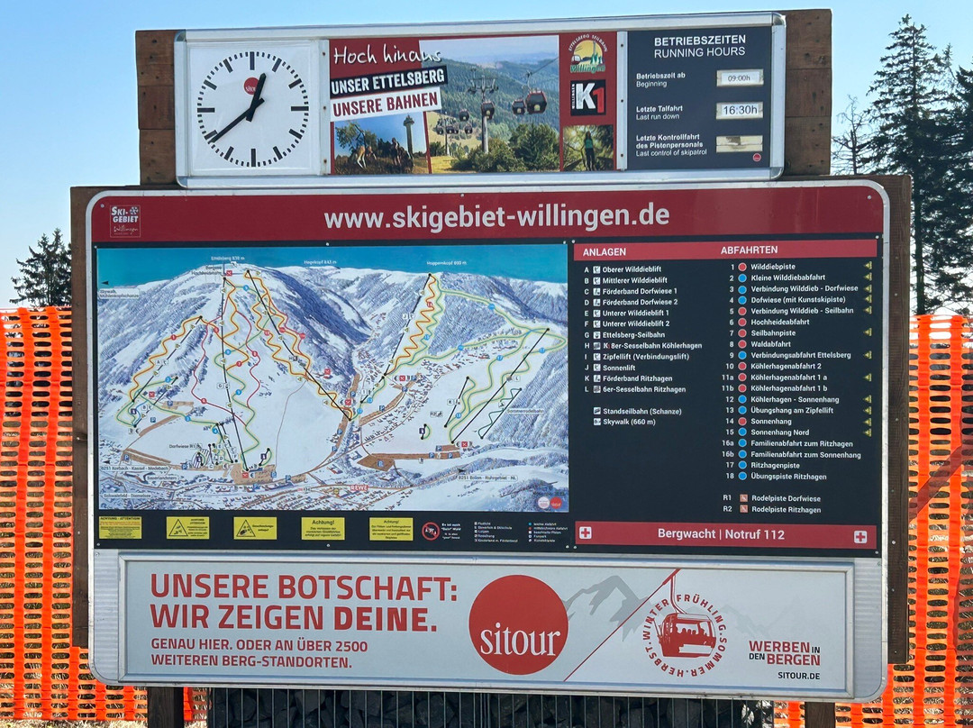 Skigebiet Willingen-Willingen必去景点