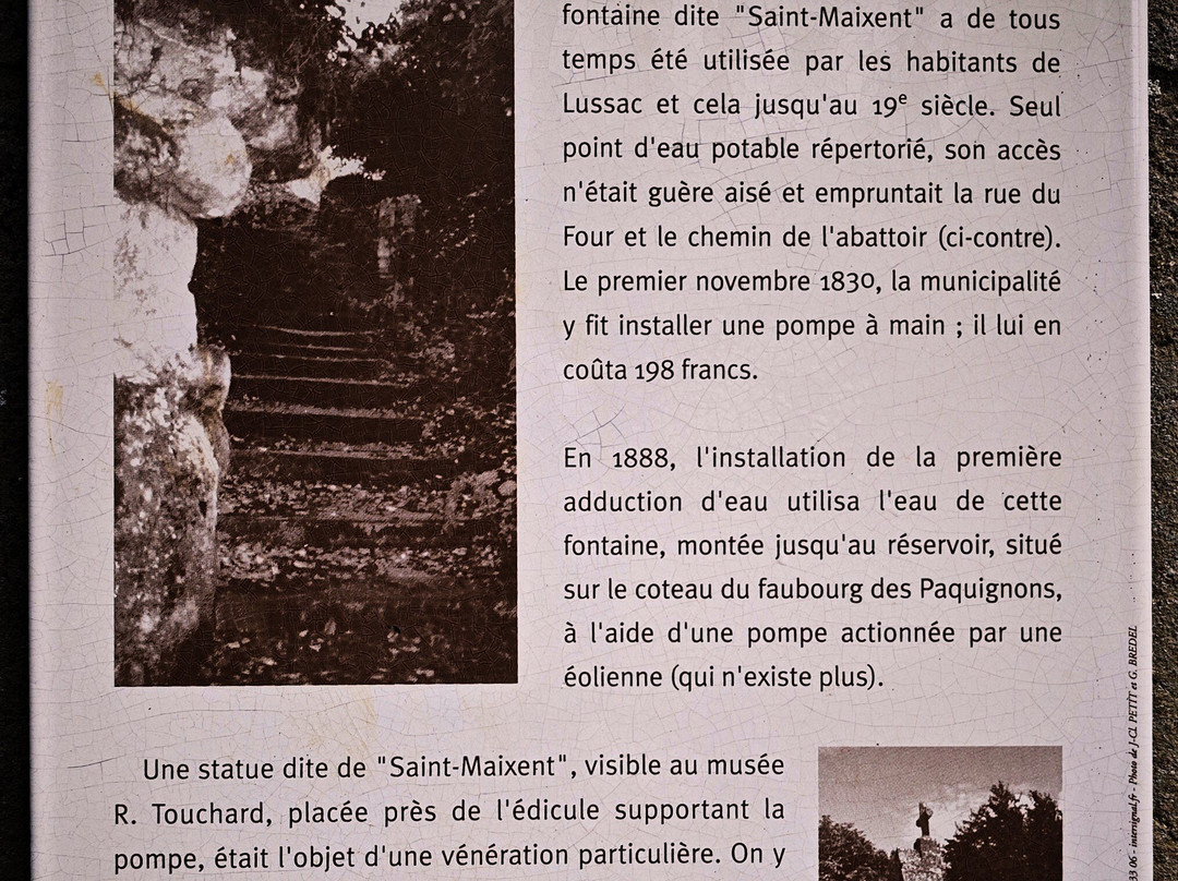 Fontaine Saint-maixent Et Le Lavoir景点图片