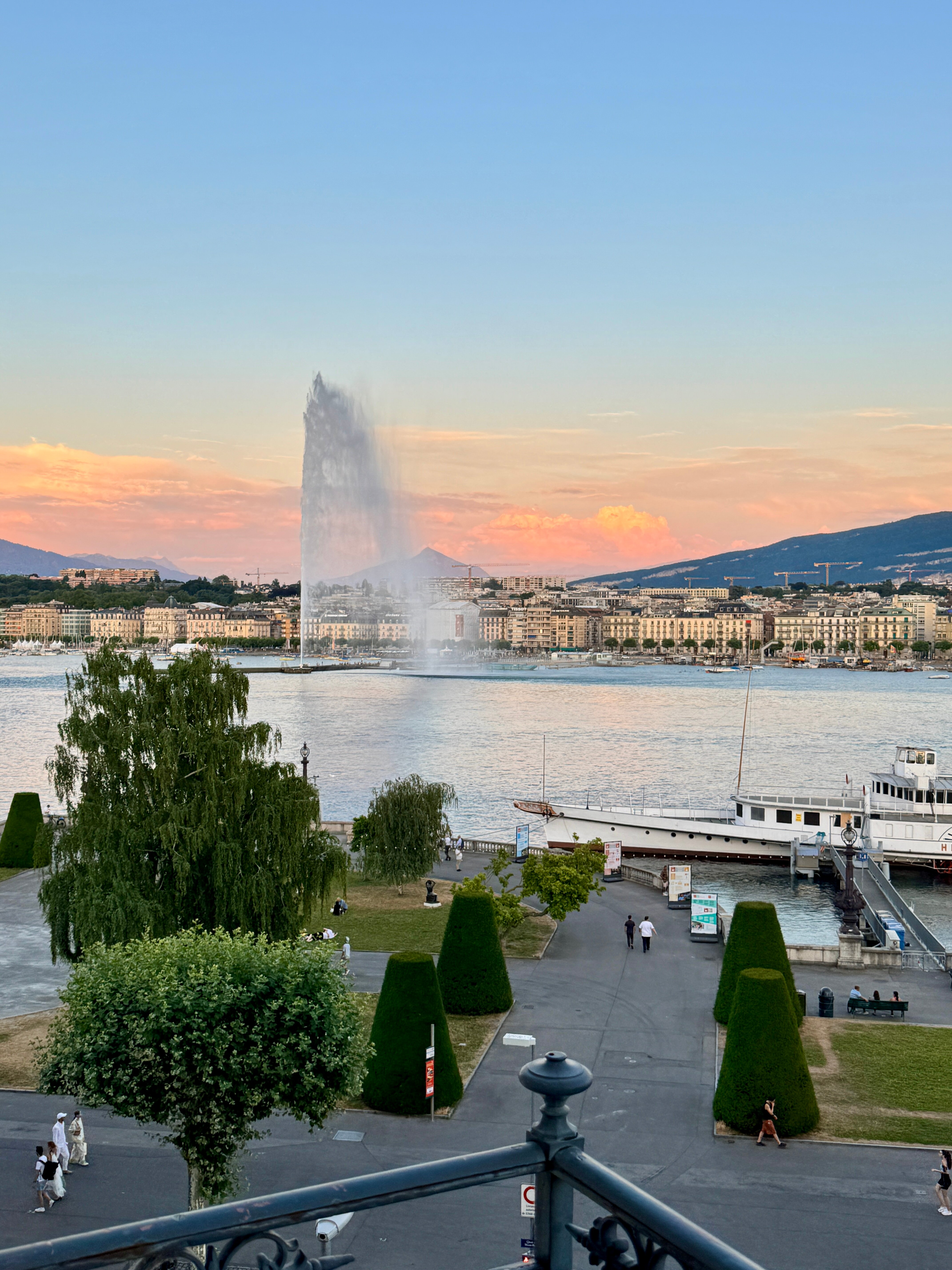 Beau-Rivage Genève-酒店景观