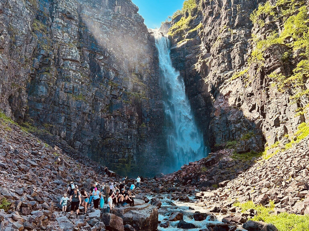 Njupeskär Vattenfall-Sarna必去景点
