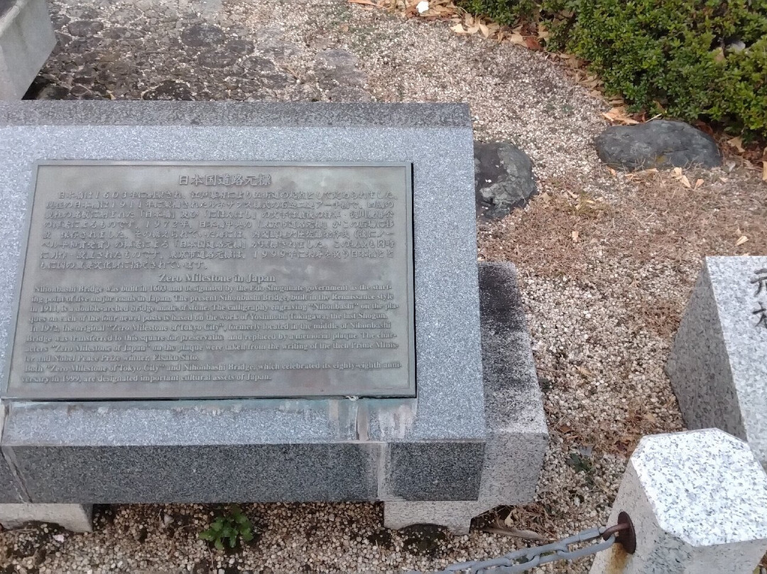 Nipponkoku Doro Gempyo-Nihonbashi必去景点