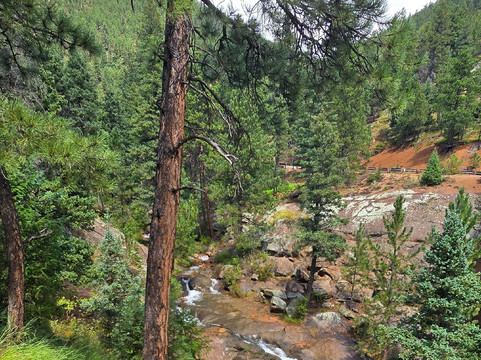 Helen Hunt Falls-科罗拉多斯普林斯必去景点