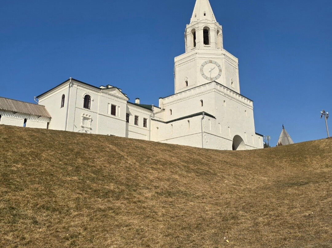 Spasskaya Tower of the Kazan Kremlin-喀山必去景点