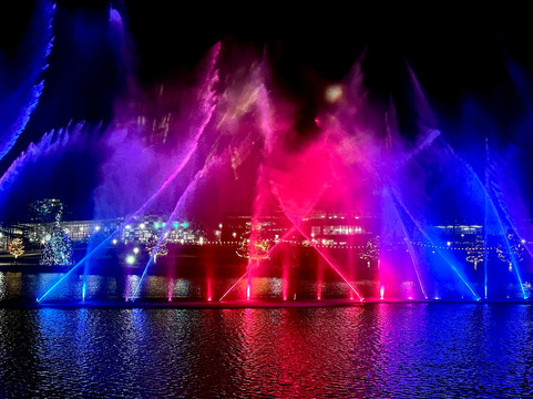 Illuvia Water Show At Epic Central Park-大草原城必去景点