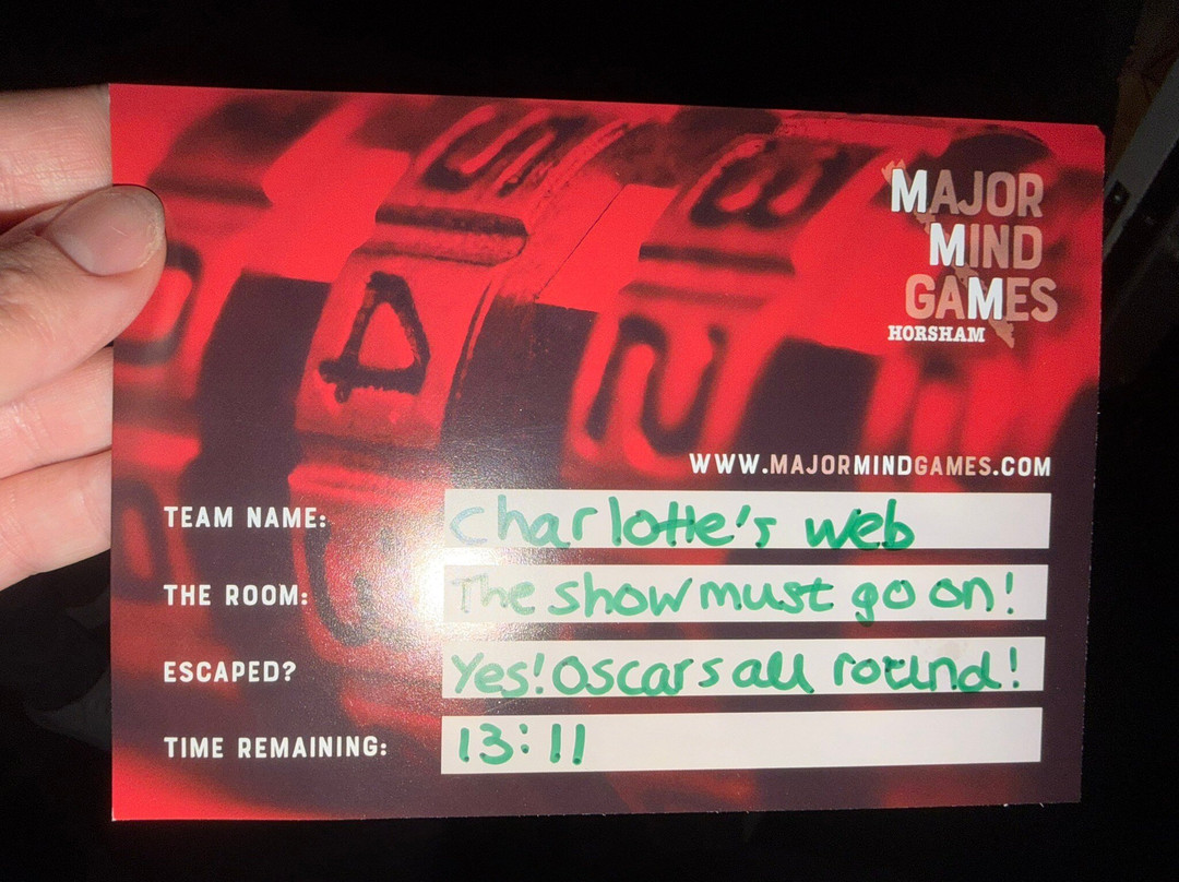 Major Mindgames-霍舍姆必去景点