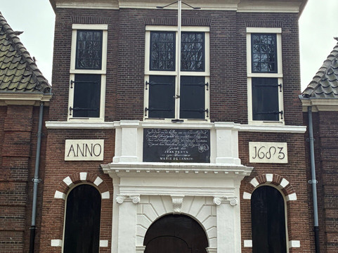 Rijksmonument Jean Pesijnhofje Leiden-莱顿必去景点
