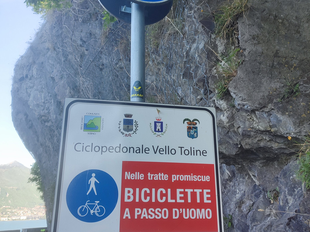 Ciclo pedonabile Vello Toline-布雷西亚必去景点