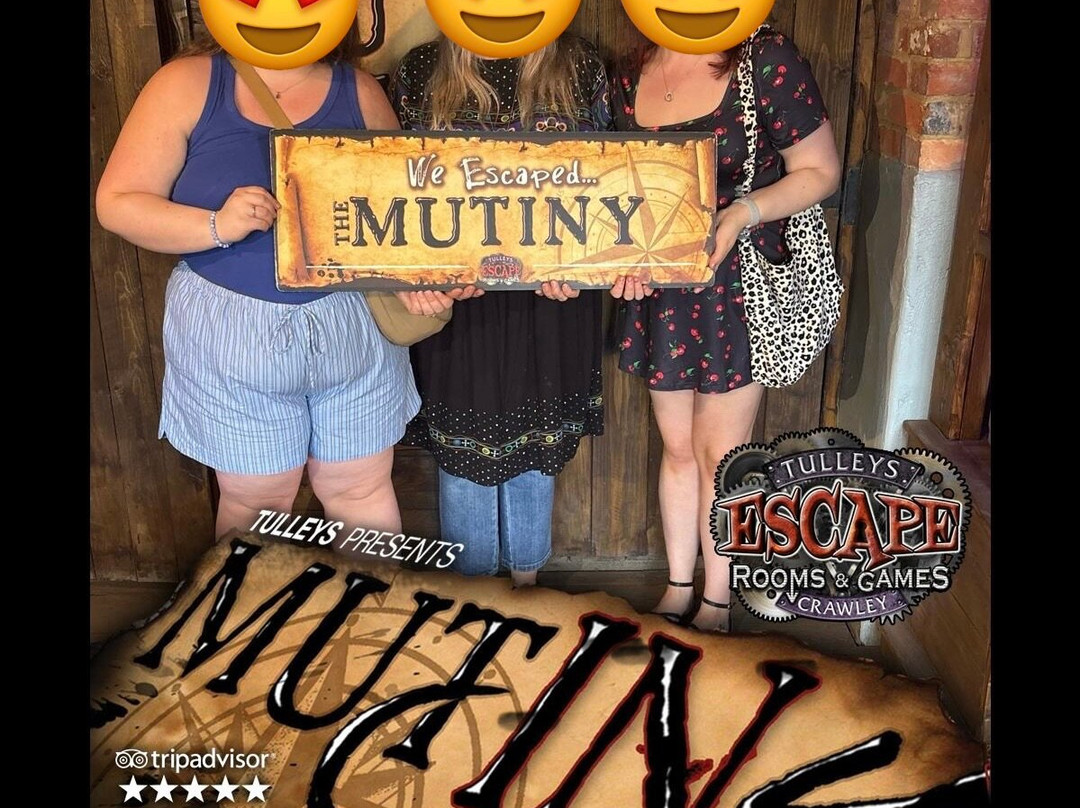 Tulleys Escape Rooms & Games-克劳利必去景点