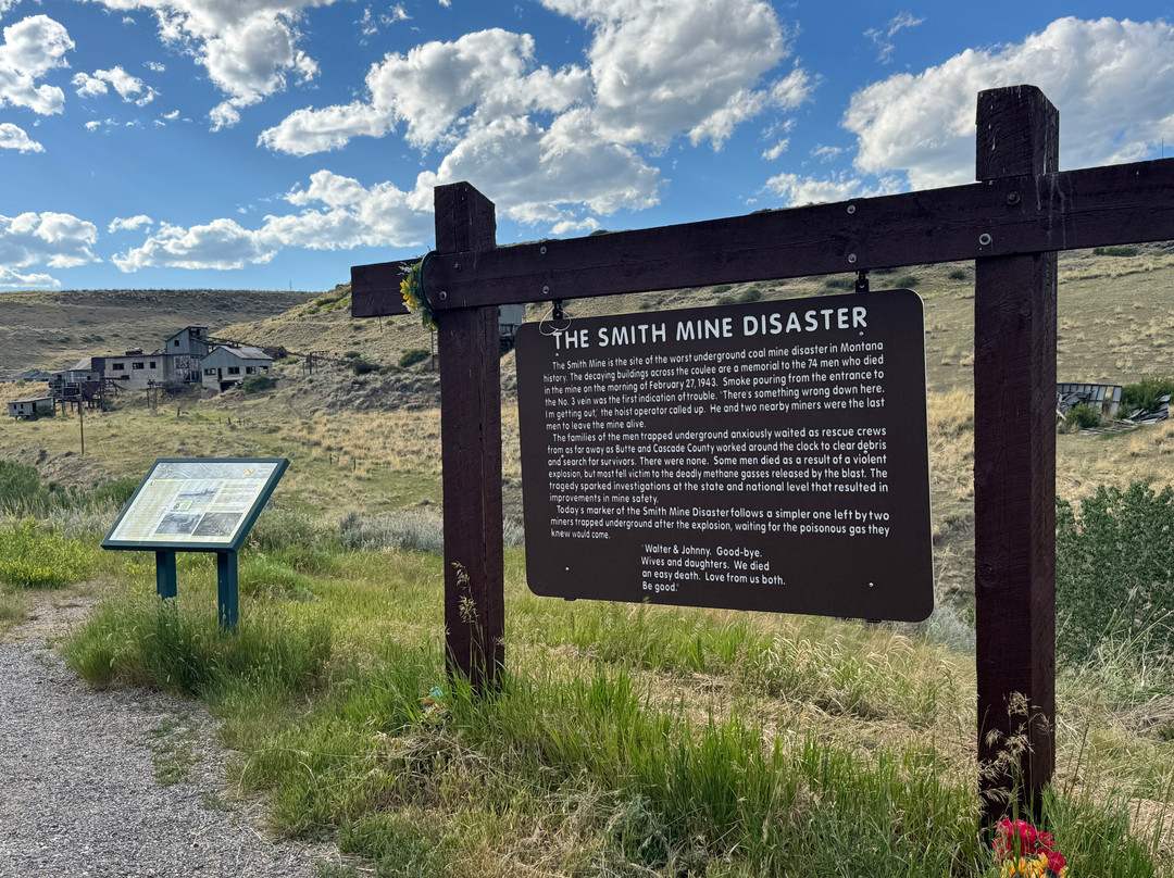 Smith Mine Disaster Historical Marker-Bearcreek必去景点