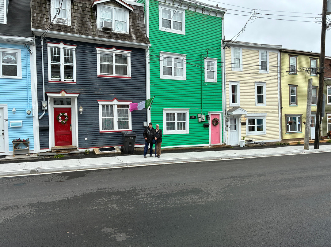 Jellybean Row Houses-圣约翰必去景点