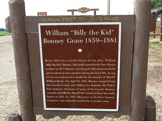 Billy the Kid’s Grave-Fort Sumner必去景点