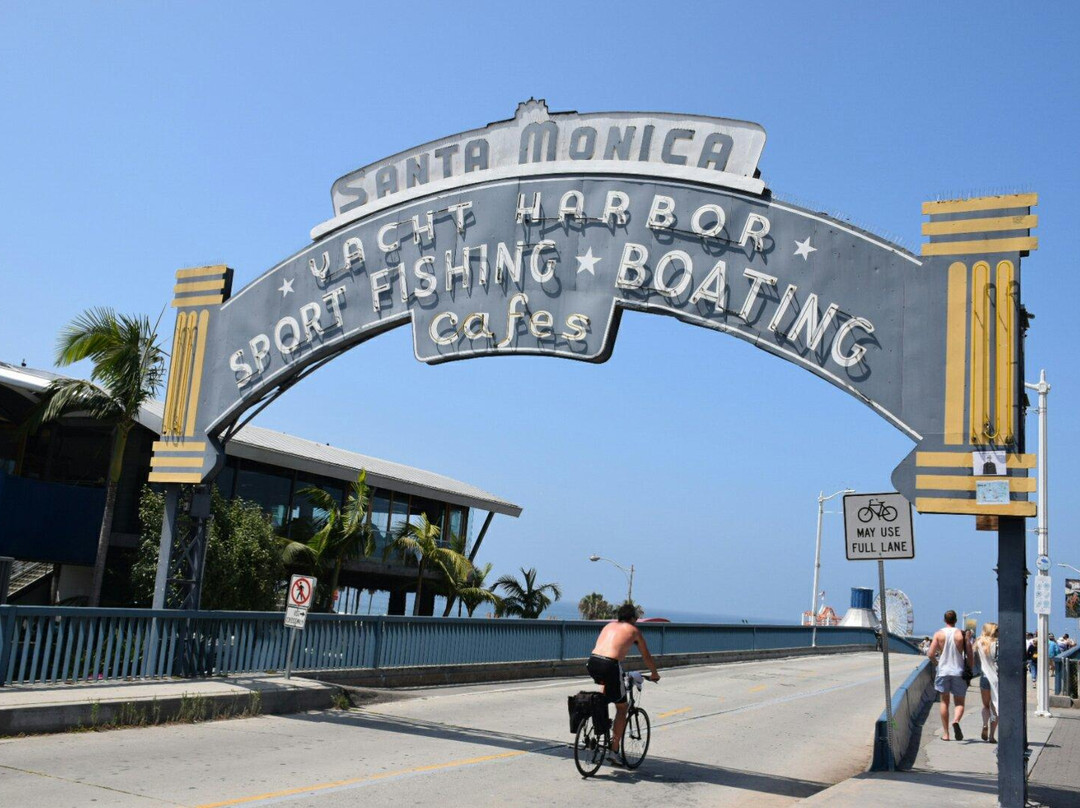 Santa Monica Yacht Harbor Sign景点图片